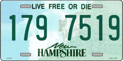 NH license plate 1797519