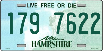 NH license plate 1797622