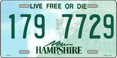 NH license plate 1797729