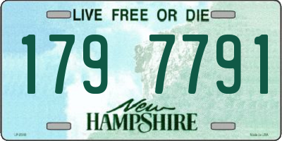NH license plate 1797791