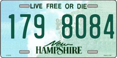 NH license plate 1798084