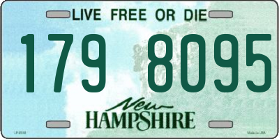 NH license plate 1798095