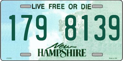 NH license plate 1798139