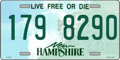 NH license plate 1798290