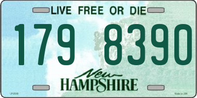 NH license plate 1798390