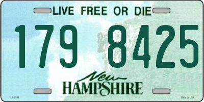 NH license plate 1798425