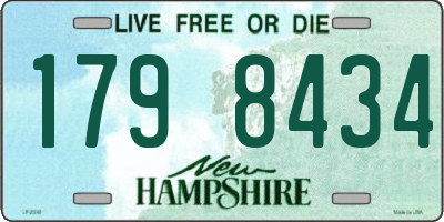 NH license plate 1798434