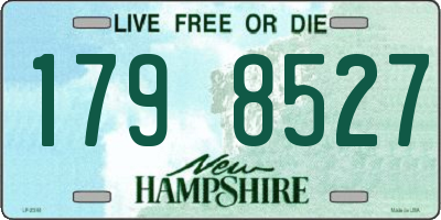 NH license plate 1798527