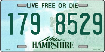 NH license plate 1798529