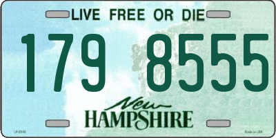 NH license plate 1798555