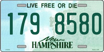 NH license plate 1798580