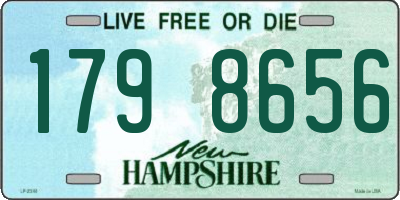 NH license plate 1798656