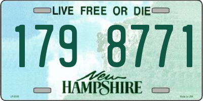 NH license plate 1798771