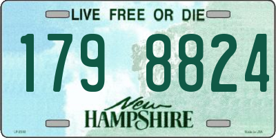 NH license plate 1798824