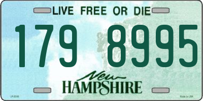 NH license plate 1798995