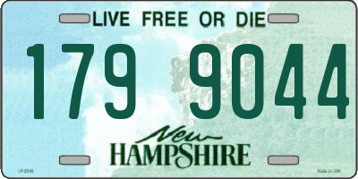 NH license plate 1799044