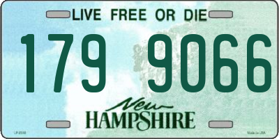 NH license plate 1799066