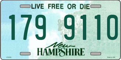 NH license plate 1799110
