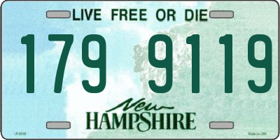 NH license plate 1799119