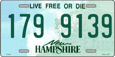 NH license plate 1799139