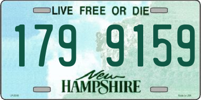 NH license plate 1799159