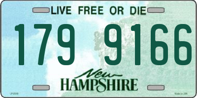 NH license plate 1799166