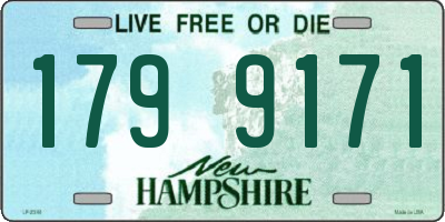 NH license plate 1799171