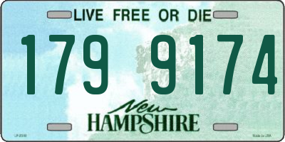 NH license plate 1799174