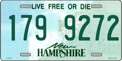 NH license plate 1799272