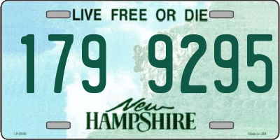 NH license plate 1799295