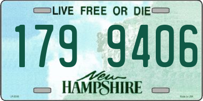 NH license plate 1799406