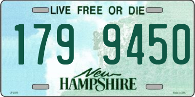 NH license plate 1799450