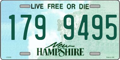 NH license plate 1799495