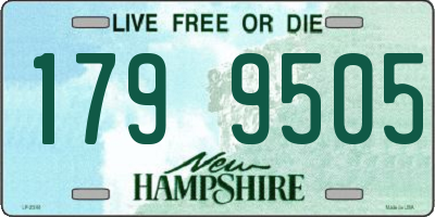 NH license plate 1799505