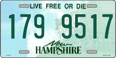 NH license plate 1799517