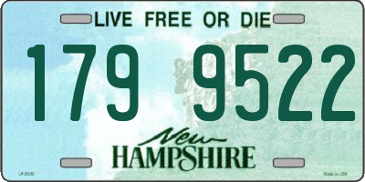NH license plate 1799522