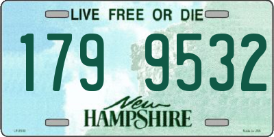 NH license plate 1799532