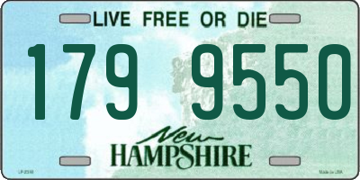 NH license plate 1799550