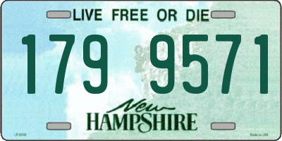 NH license plate 1799571