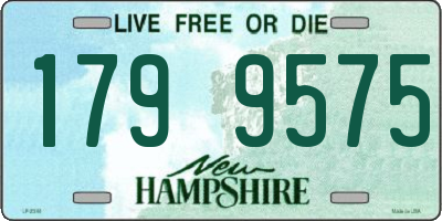 NH license plate 1799575