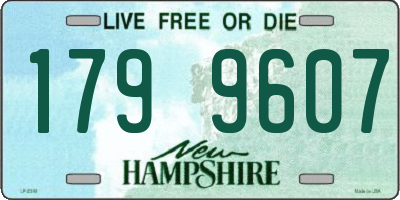 NH license plate 1799607