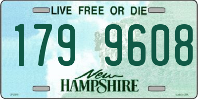 NH license plate 1799608