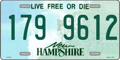 NH license plate 1799612