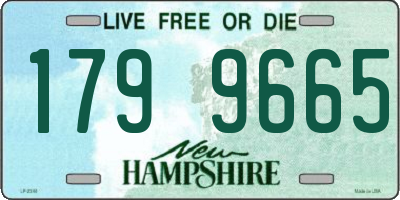 NH license plate 1799665