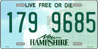 NH license plate 1799685