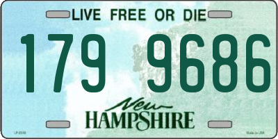 NH license plate 1799686