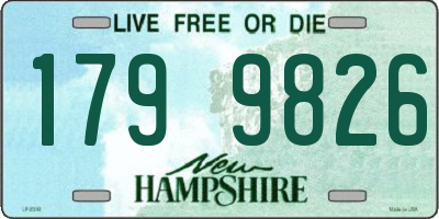 NH license plate 1799826