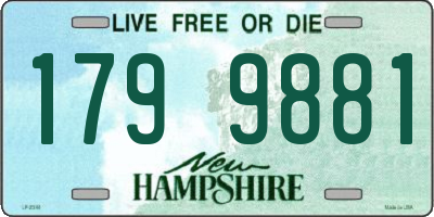 NH license plate 1799881