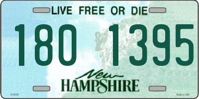 NH license plate 1801395