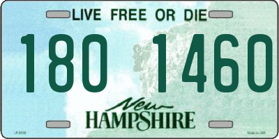 NH license plate 1801460